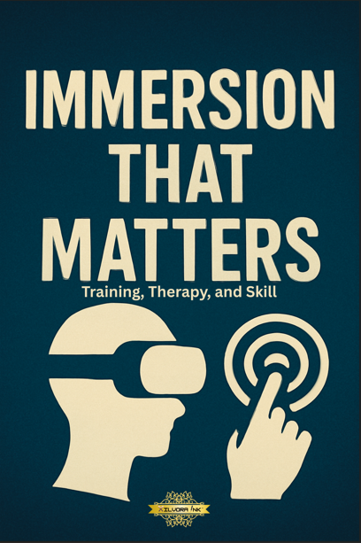 Immersion That Matters: Training, Therapy, and Skill