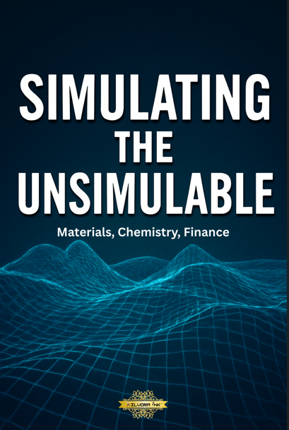Simulating the Unsimulable: Materials, Chemistry, Finance